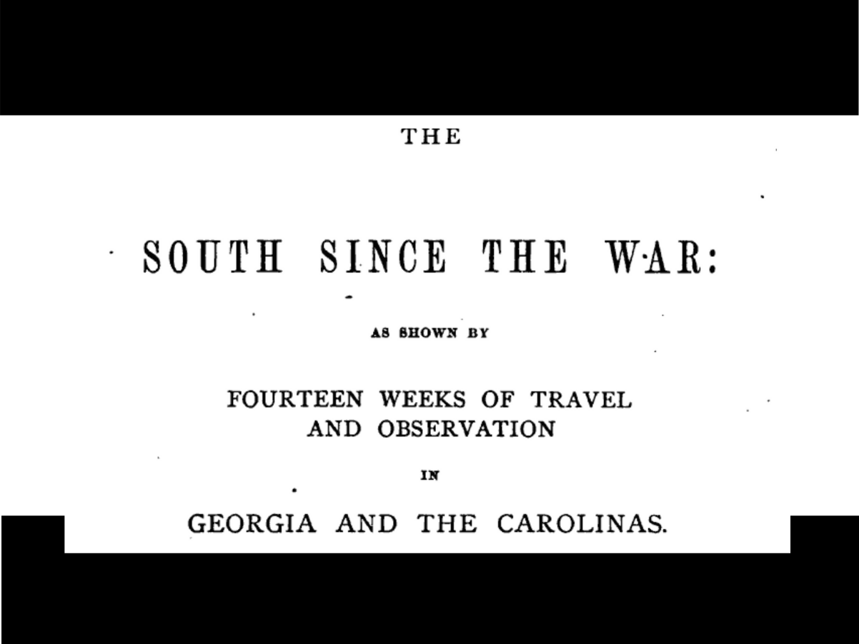 South Since the War Book Cover